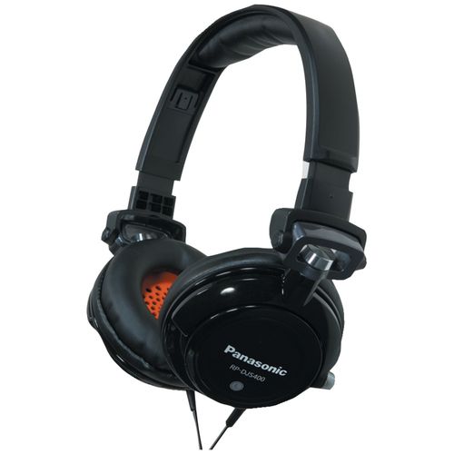 PANASONIC RP-DJS400-K DJS400 DJ Street-Style Headphones (Black)