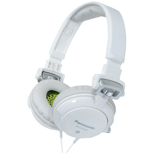 PANASONIC RP-DJS400-W DJS400 DJ Street-Style Headphones (White)
