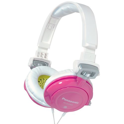PANASONIC RP-DJS400-Z DJS400 DJ Street-Style Headphones (Pink)