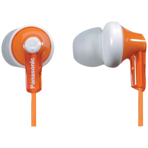 PANASONIC RP-HJE120-D HJE120 Earbuds (Orange)