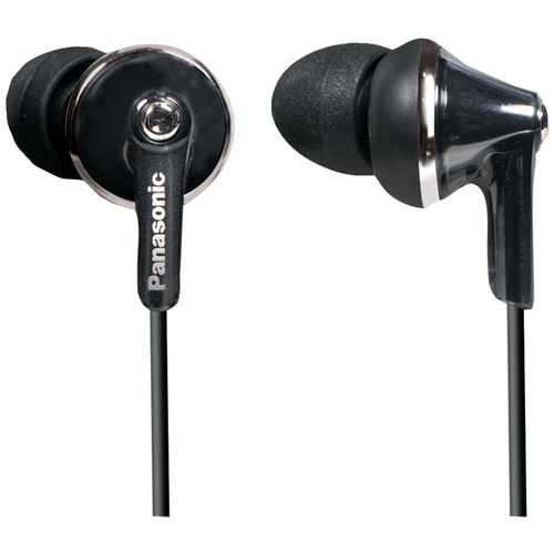 PANASONIC RP-HJE190-K HJE190 ErgoFit PLUS Earbuds (Black)