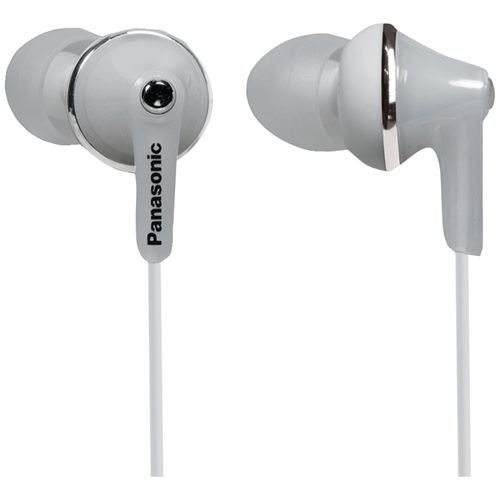 PANASONIC RP-HJE190-W HJE190 ErgoFit PLUS Fashion Earbuds (White)