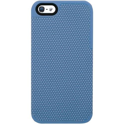 ISOUND ISOUND-5323 iPhone(R) 5/5s Honeycomb Case (Blue)