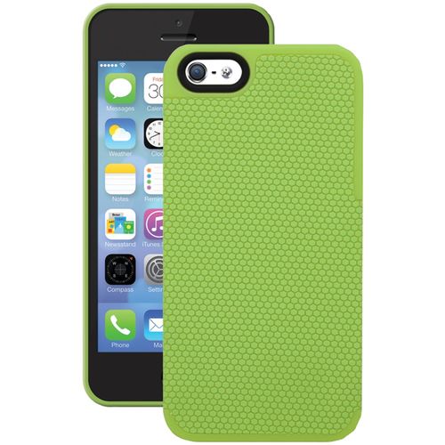 ISOUND ISOUND-5326 iPhone(R) 5/5s Honeycomb Case (Green)