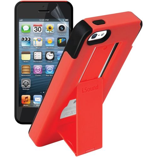 ISOUND ISOUND-5336 iPhone(R)5/5s 2-In-1 DuraView Case (Red)