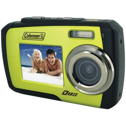 COLEMAN 2V7WP-G 14.0 Megapixel Duo Underwater Dual Screen Digital Camera (Green)