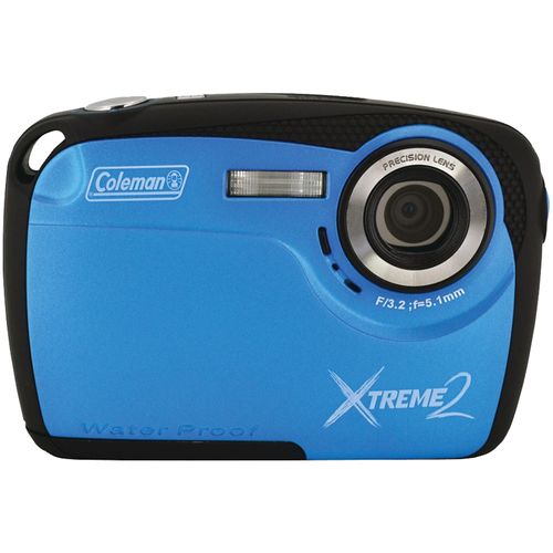 COLEMAN C12WP-BL 16.0 Megapixel Xtreme2 HD Underwater Digital Camera (Blue)