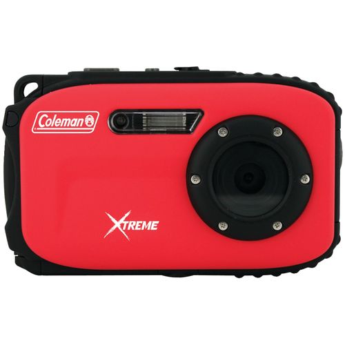 COLEMAN C5WP-R 12.0 Megapixel Xtreme Underwater Digital Camera (Red)