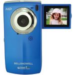BELL+HOWELL T100HD-BL Take1HD Digital Video Camcorder with Flip-Out LCD Screen (Blue)