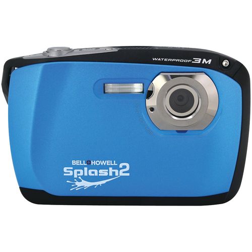 BELL+HOWELL WP16-BL 16.0 Megapixel WP16 Splash2 HD Underwater Digital Camera (Blue)