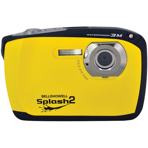 BELL+HOWELL WP16-Y 16.0 Megapixel WP16 Splash2 HD Underwater Digital Camera (Yellow)