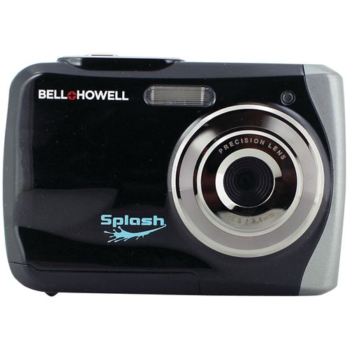 BELL+HOWELL WP7-BK 12.0 Megapixel WP7 Splash Underwater Digital Camera (Black)