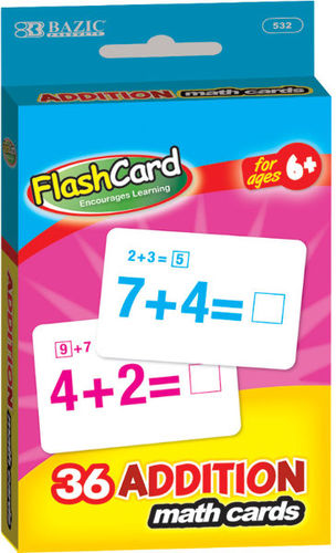 Addition Flash Cards Case Pack 24