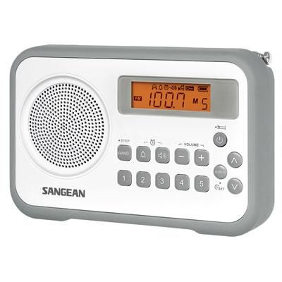 AM FM Clock Digital Radio Gray