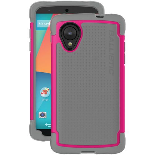 BALLISTIC SG1272-A575 LG(R) Nexus 5 SG Case (Gray/Pink)