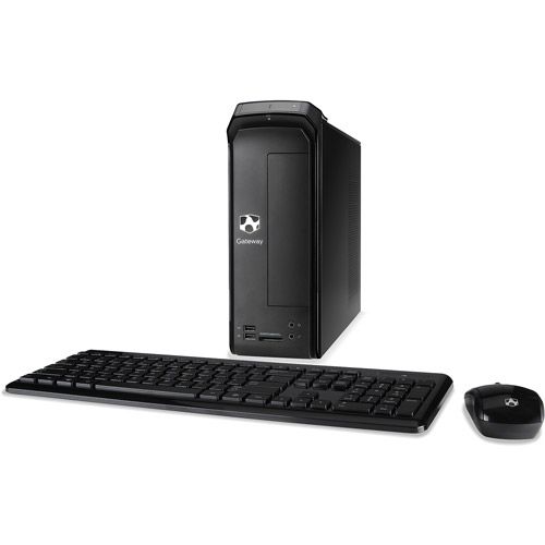 Gateway SX SX2110G-UW23 AMD E1-1500 X2 1.48GHz 6GB 500GB DVD+/-RW Win8 (Black)