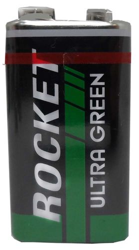 9 VOLT ROCKET BRAND HEAVY DUTY BATTERY :  ( Pack of  50 Pcs. )