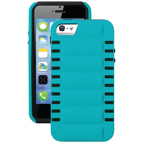 ISOUND ISOUND-5282 iPhone(R) 5/5s 3-In-1 Smart Shield(TM) Case (Blue/Black)