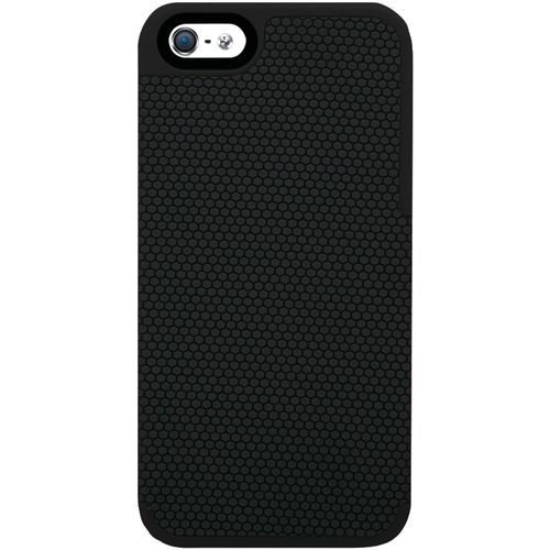 ISOUND ISOUND-5321 iPhone(R) 5/5s Honeycomb Case (Black)