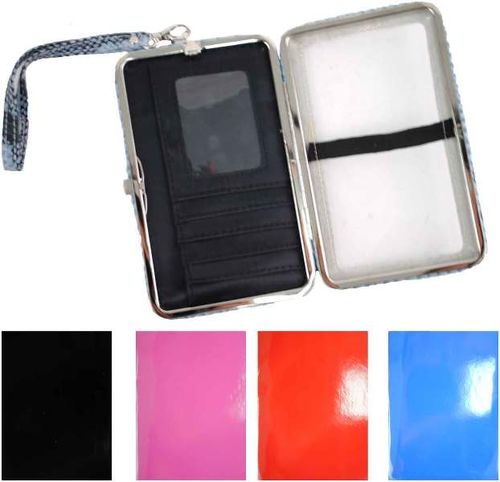 Cell Phone Wallet/Case with Wristlet - Cocodile Case Pack 24