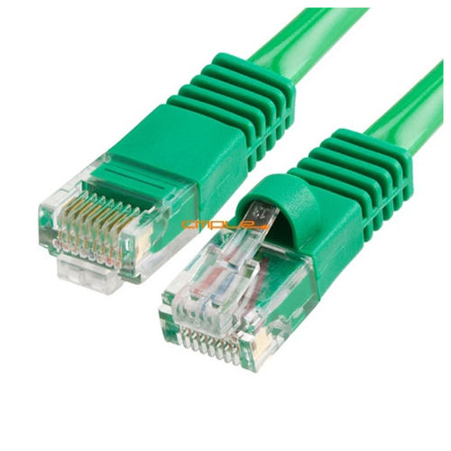 Cmple RJ45 CAT5 CAT5E PVC Jacket Ethernet Lan Network Cable 75 FT Green