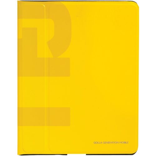 GOLLA G1376 iPad(R) with Retina(R) display/iPad(R) 3rd Gen/iPad(R) 2 Slim Folder (Jerome; Yellow)