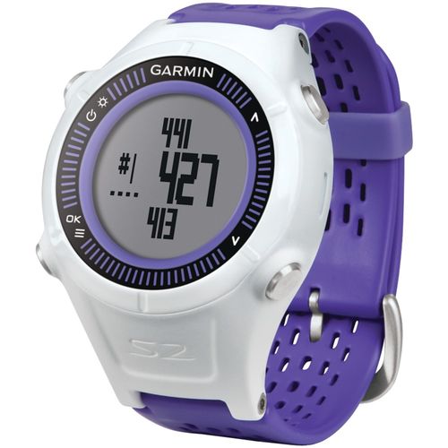 GARMIN 010-01139-02 Approach(R) S2 Golf GPS System (Purple/White)