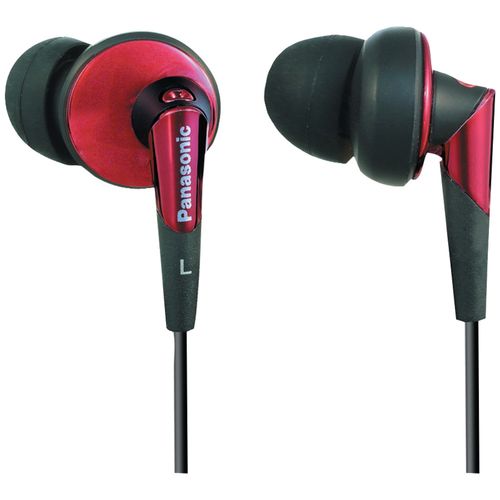 PANASONIC RP-HJE450-R HJE450 Earbuds (Red)