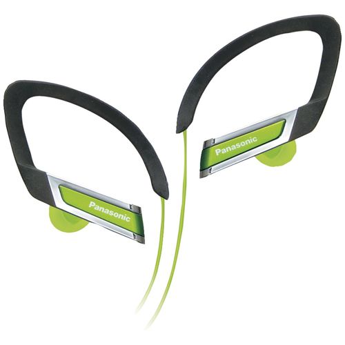 PANASONIC RP-HS220-G HS220 Sport Clip Headphones (Green)