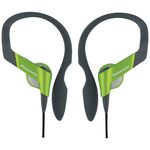 PANASONIC RP-HS33-G HS33 Shockwave(TM) Sport Clip Headphones (Green)