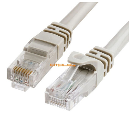 Cmple Cat6 500MHz UTP Ethernet Lan Network Stranded 568B wire Patch Cable  3 ft Gray