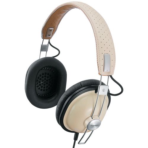 PANASONIC RP-HTX7-C1 HTX7 Retro Monitor Stereo Headphones (Cream)