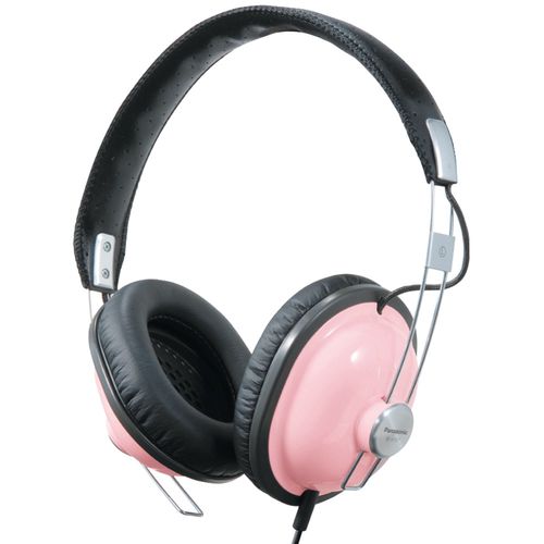 PANASONIC RP-HTX7-P1 HTX7 Retro Monitor Stereo Headphones (Pink)