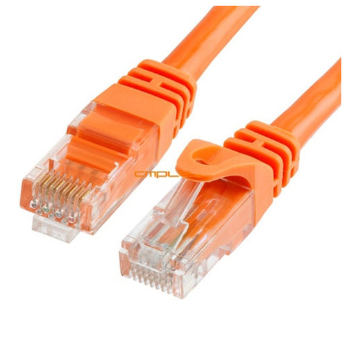 Cmple Cat6 500MHz UTP Ethernet Lan Network Stranded 568B wire Patch Cable  1.5 ft Orange
