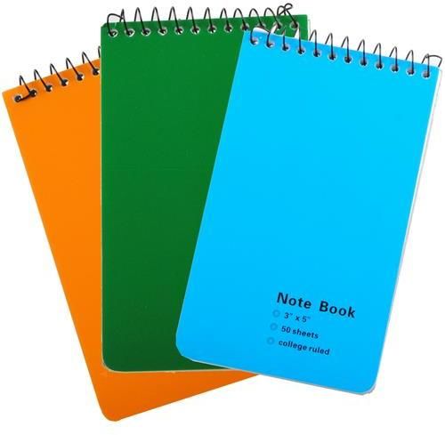 Notepads 3"" x 5"" 3 Pads 50 Sheets Case Pack 24