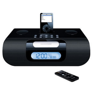 Stereo Radio Clock and dock