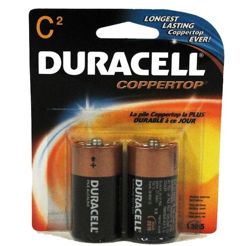 Duracell  Batteries / 2 C - size batteries