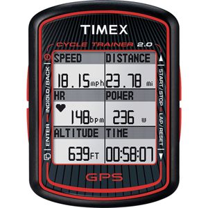TIMEX CYCLE TRAINER RT3 GPS BIKE COMPUTER W/ HEART RATE