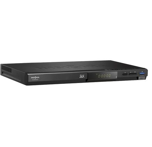 Insignia NS-WBRDVD3 3D Blu-ray Player with WiFi (Black)