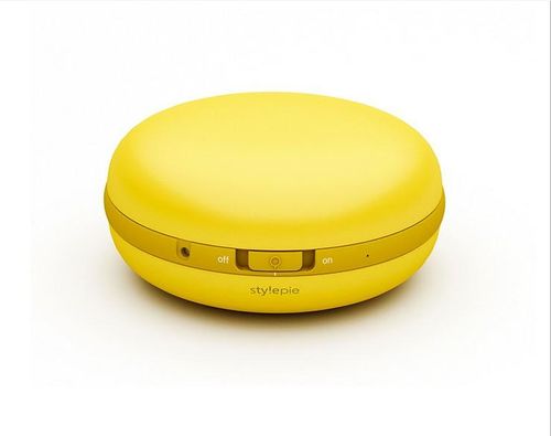 Macaron Hand Warmer USB built-in Rechargeable Carrying Bag Back-up Power Bank Battery in Yellow