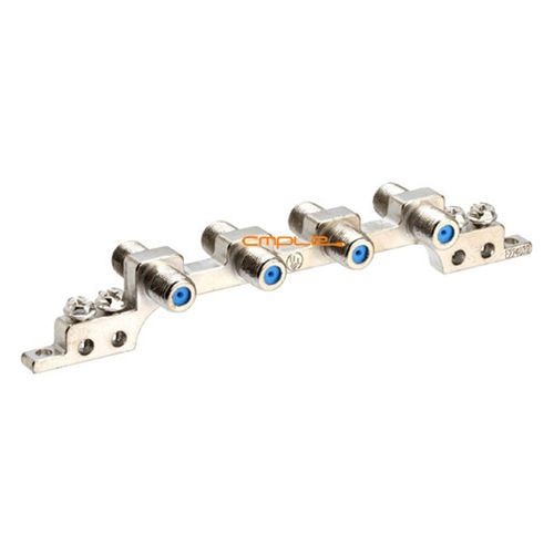 3 GHz  QUAD F Ground Block. 2 Ground Screws With High Frequency