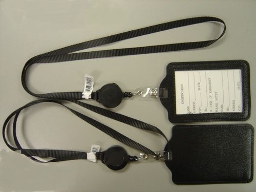 Retractable I.D. Holder with Lanyard Case Pack 144