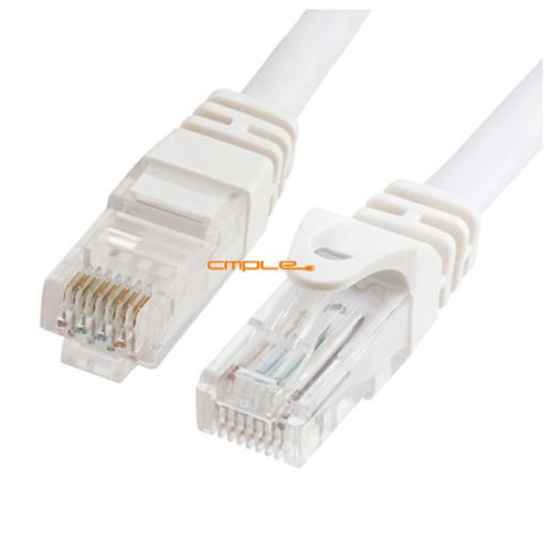 Cmple Cat6 500MHz UTP Ethernet Lan Network Patch Cable 1.5 FT White