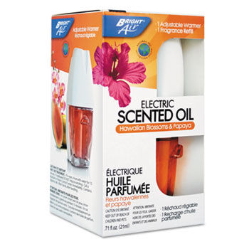 Electric Scented Oil Diffuser, Hawaiian Blossoms & Papaya, 2"" x 1 7/8"" x 4""