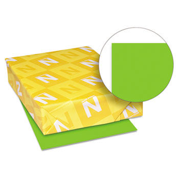 Astrobrights Colored Card Stock, 65 lbs., 8-1/2 x 11, Martian Green, 250 Sheets