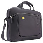 Slim Case for 15.6 Laptop&Tablet, Dark Gray, 16-1/2 x 3-1/5 x 12-4/5, Polyester