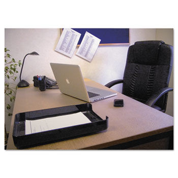 Desktex Polycarbonate Anti-Slip Desk Mat, 29 x 49, Clear
