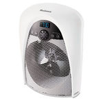 1500W Bathroom Heater Fan, Plastic Case, 8 16/25 x 6 81/100 x 11 9/50, White