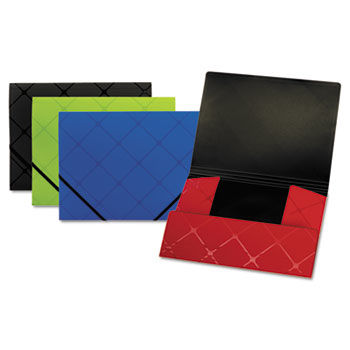 Tri-Fold Folder, Letter, Poly, Assorted
