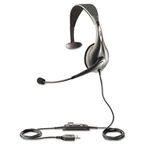 UC Voice 150 Monaural Over-the-Head Corded Headset, Microsoft Certified